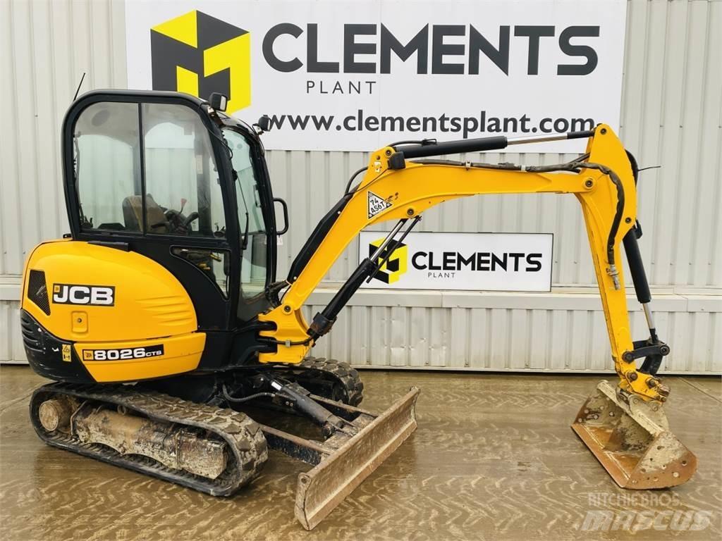 JCB 8026CTS Mini Excavators <7t (Mini Diggers)
