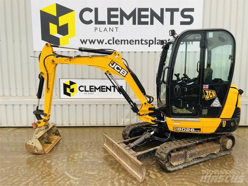JCB 8026CTS Mini Excavators <7t (Mini Diggers)