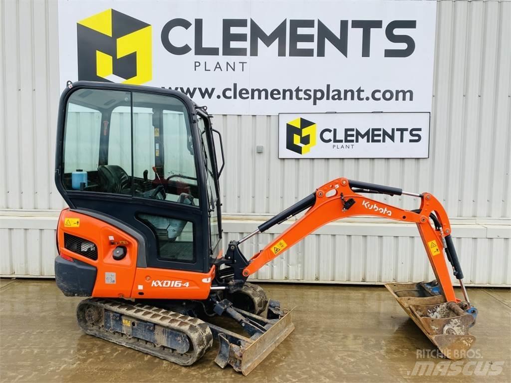 Kubota KX016-4 Mini Excavators <7t (Mini Diggers)