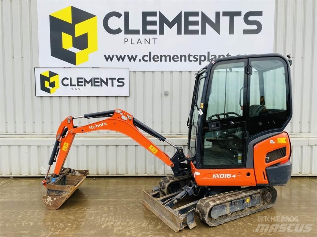 Kubota KX016-4 Mini Excavators <7t (Mini Diggers)