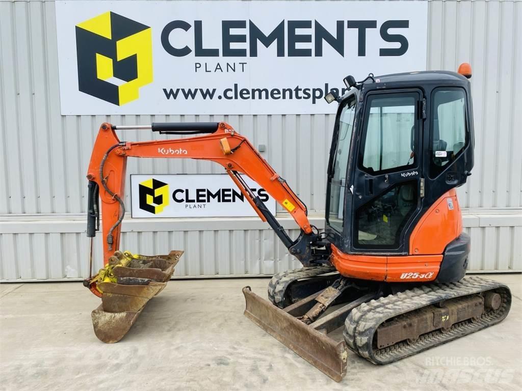 Kubota U25-3EU Mini Excavators <7t (Mini Diggers)