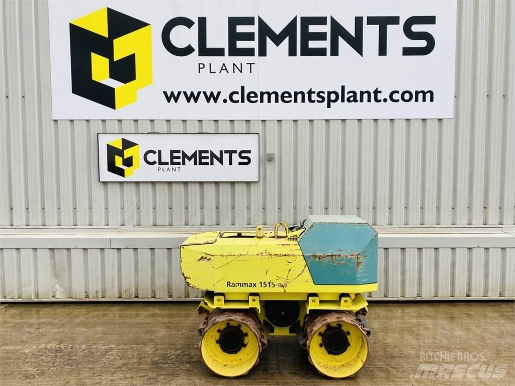 Rammax 1515-MI Twin drum rollers