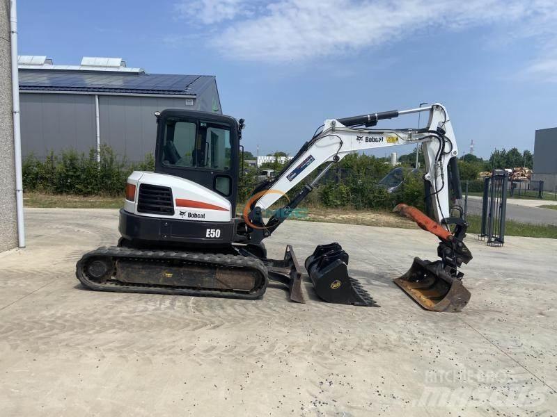 Bobcat E 50 Wheeled Excavators