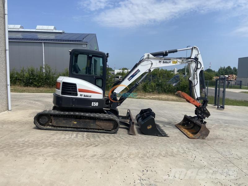 Bobcat E 50 Wheeled Excavators