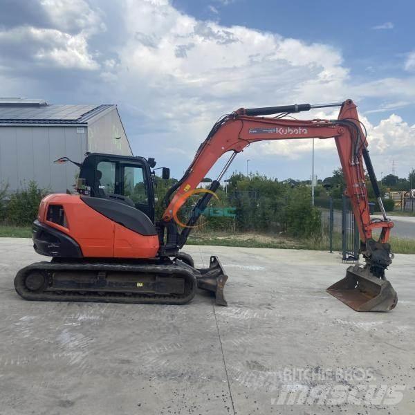 Kubota KX080-4 Wheeled Excavators