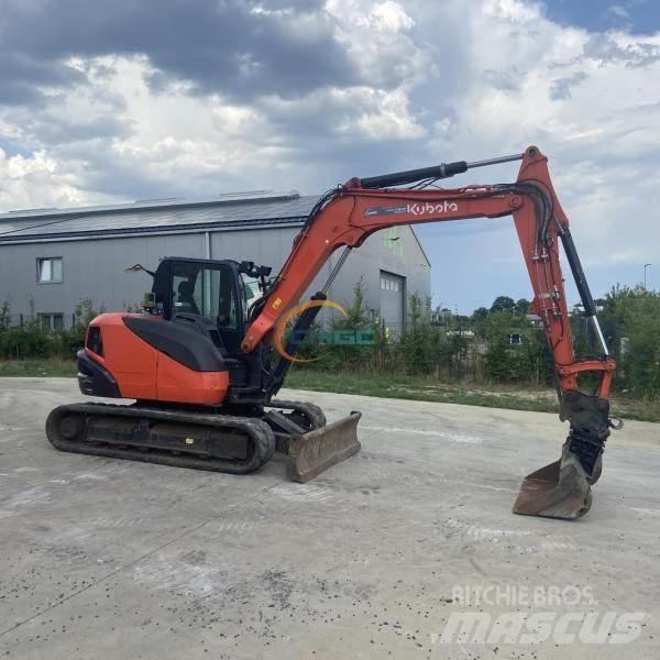 Kubota KX080-4 Wheeled Excavators