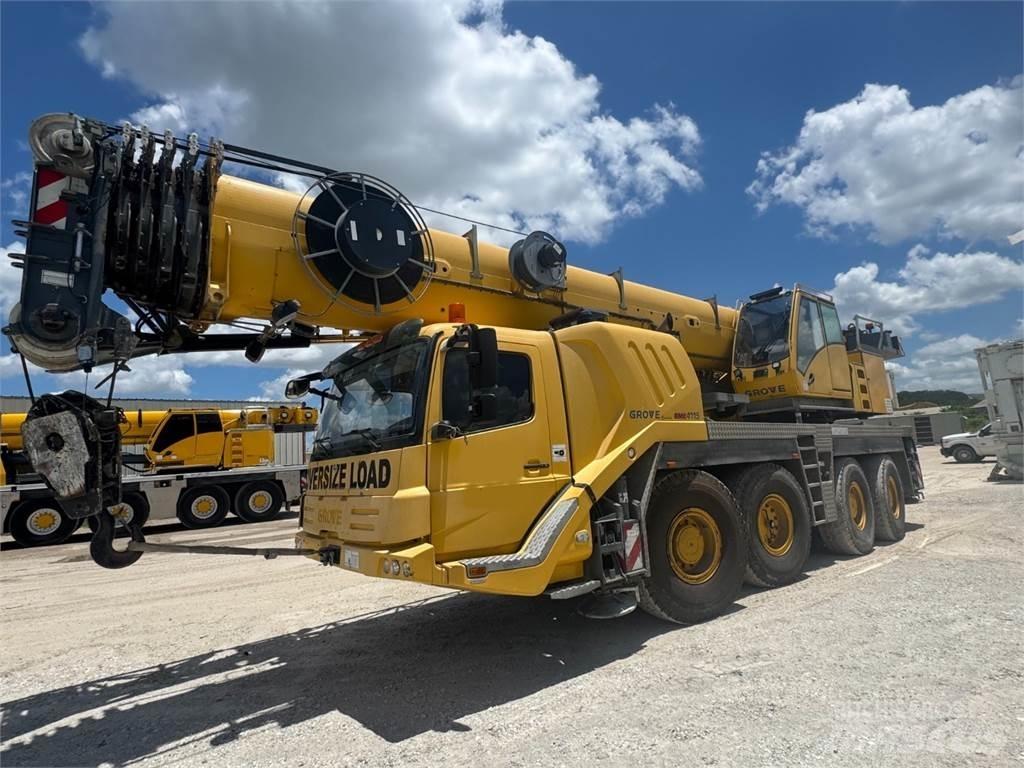 Grove GMK4115 Mobile and all terrain cranes