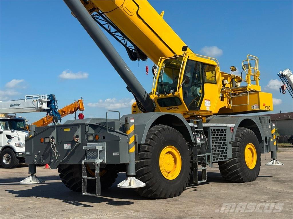 Grove GRT8100 Rough Terrain Cranes