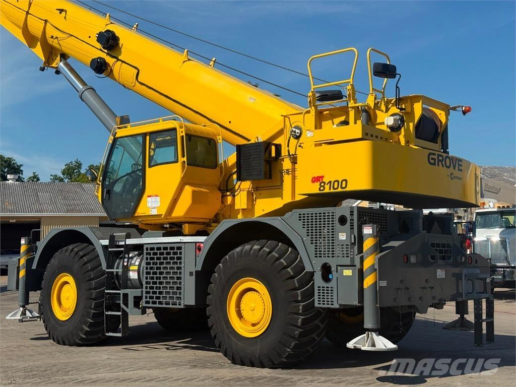 Grove GRT8100 Rough Terrain Cranes
