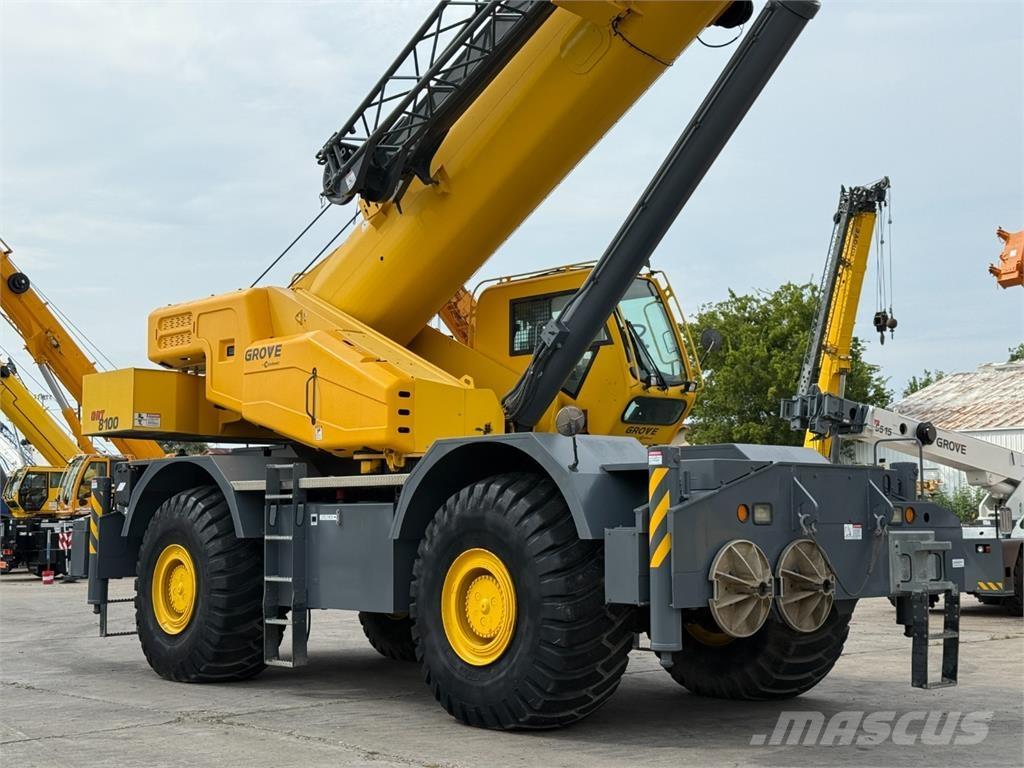 Grove GRT8100 Rough Terrain Cranes