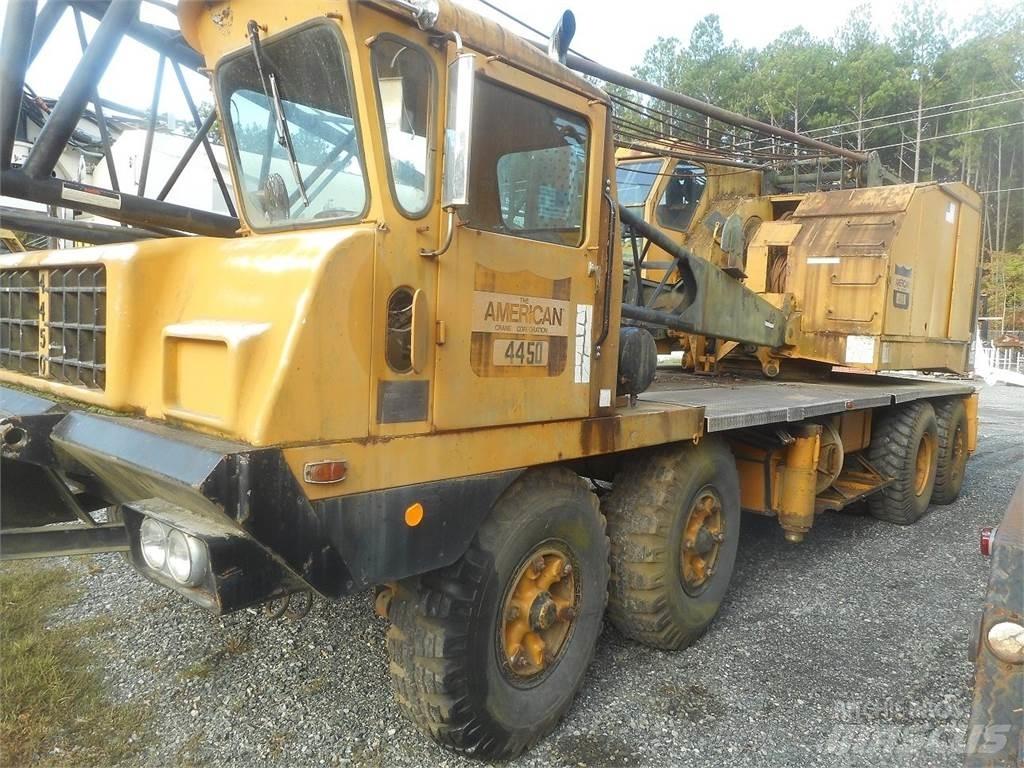 American 4450 Mobile and all terrain cranes