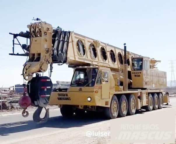 Grove TM1500 Mobile and all terrain cranes