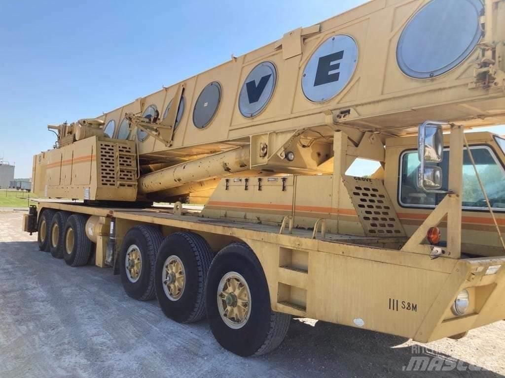 Grove TM1500 Mobile and all terrain cranes