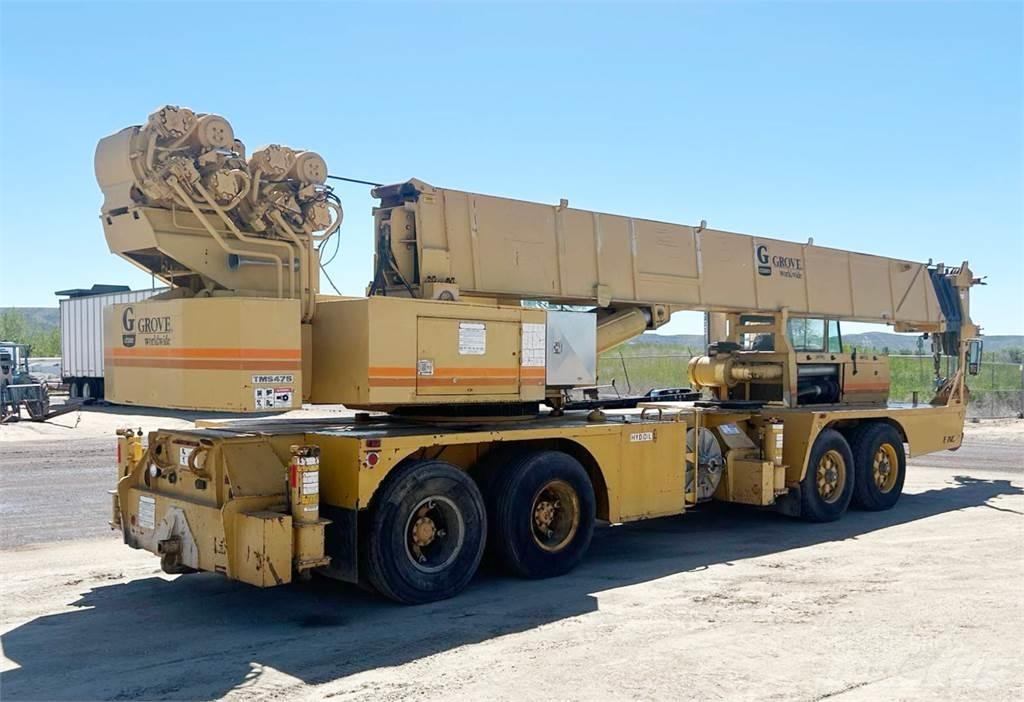 Grove TMS475 Mobile and all terrain cranes