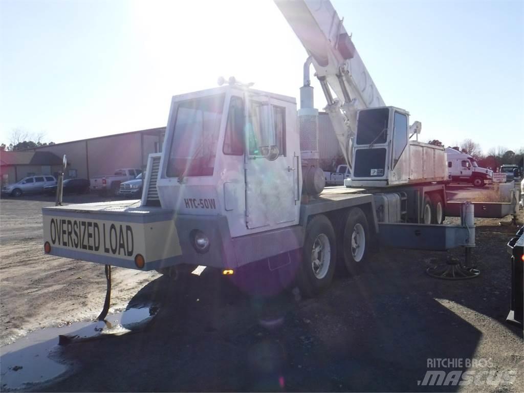 Link-Belt HTC-50W Mobile and all terrain cranes