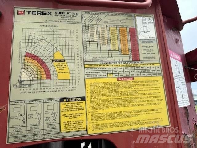 Terex BT 2047 Boom / Crane / Bucket Trucks