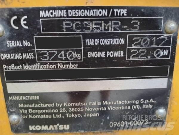 Komatsu PC 35 MR-3 Mini Excavators <7t (Mini Diggers)