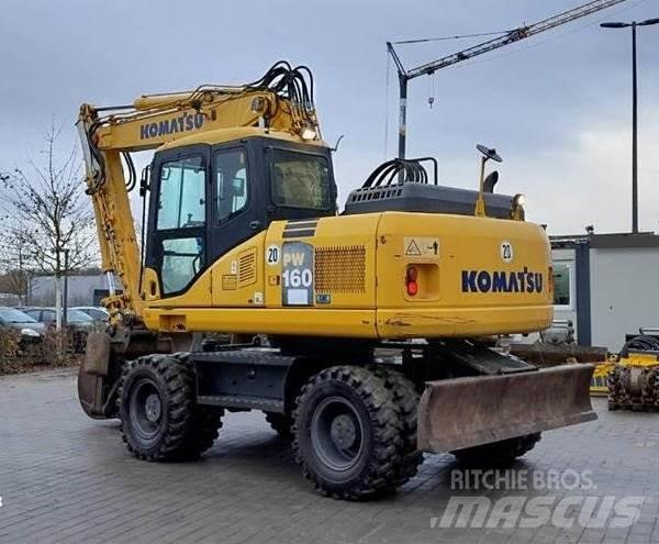 Komatsu PW 160-7E0 Wheeled Excavators