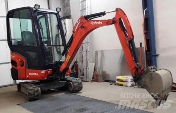Kubota KX 019-4 Mini Excavators <7t (Mini Diggers)