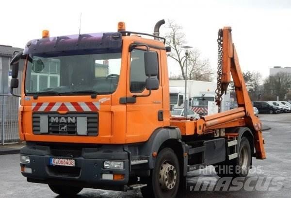 MAN TGM 18.280 Skip loader trucks