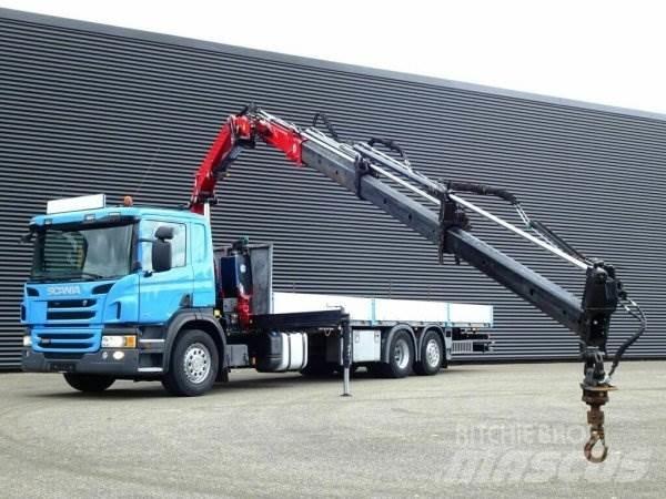 Scania P320 + Effer Boom / Crane / Bucket Trucks