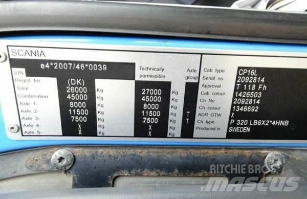 Scania P320 + Effer Boom / Crane / Bucket Trucks