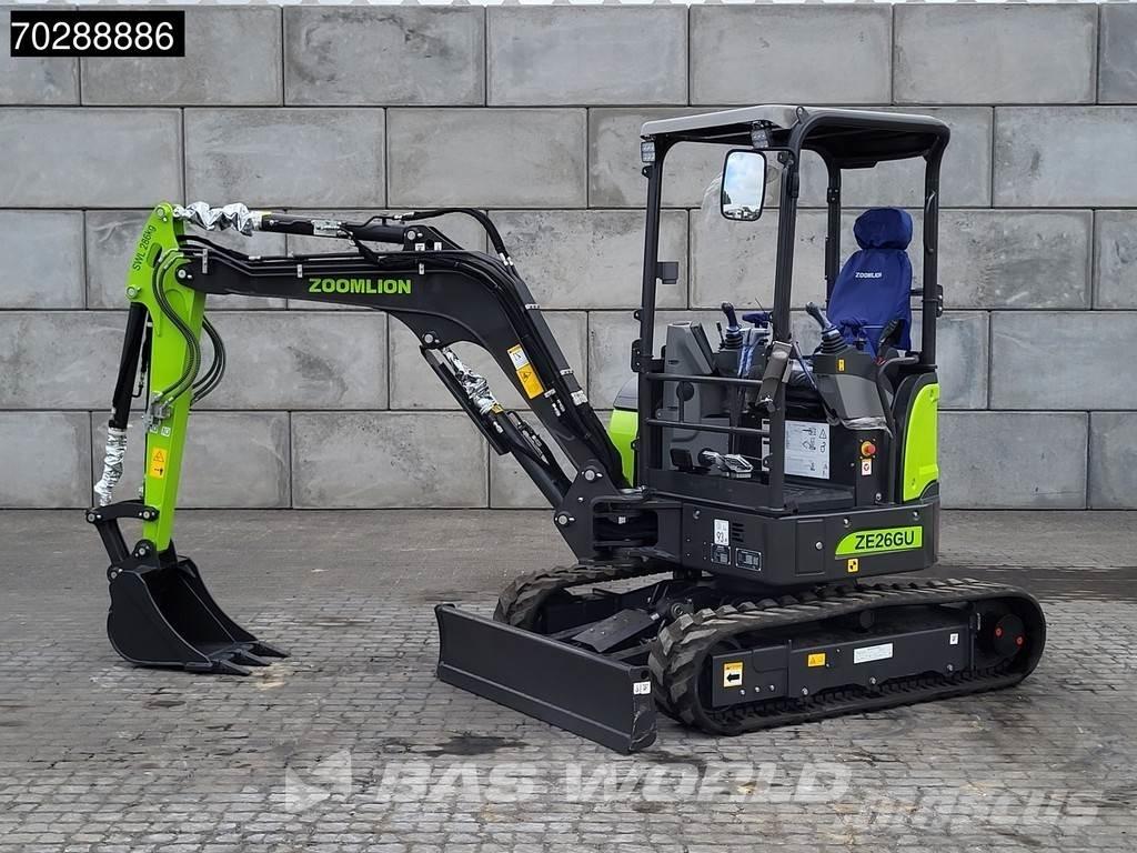 Zoomlion ZE26 GU Mini Excavators <7t (Mini Diggers)