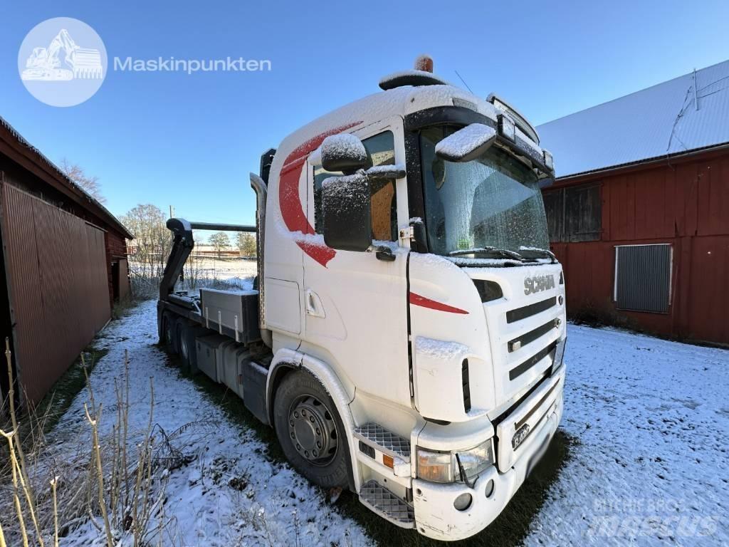 Scania R 420 LB Skip loader trucks