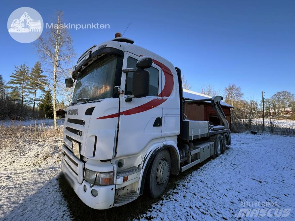 Scania R 420 LB Skip loader trucks