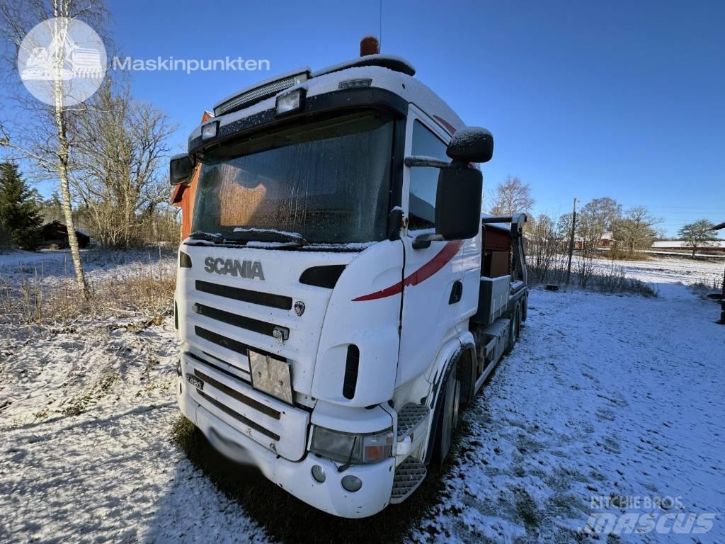 Scania R 420 LB Skip loader trucks