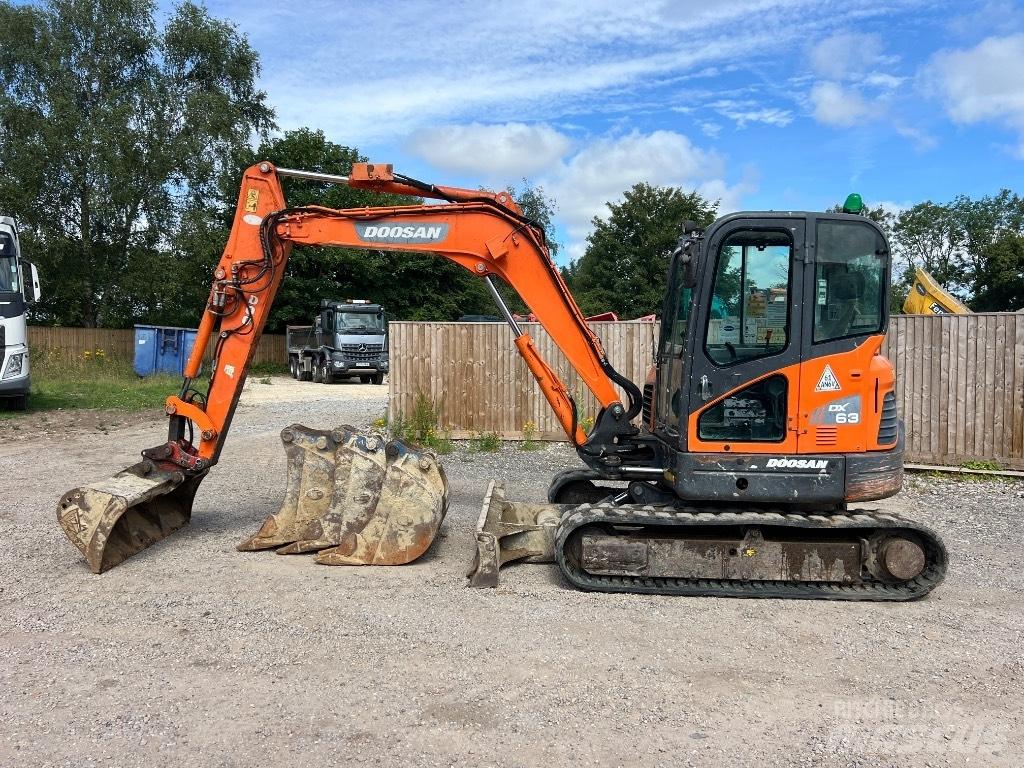 Doosan DX 63-3 Mini Excavators <7t (Mini Diggers)