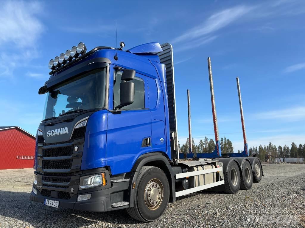 Scania R 650 Log trucks