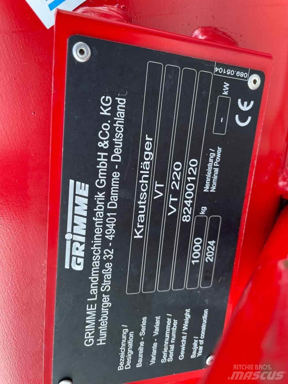 Grimme VT 220F Farm Equipment - Others
