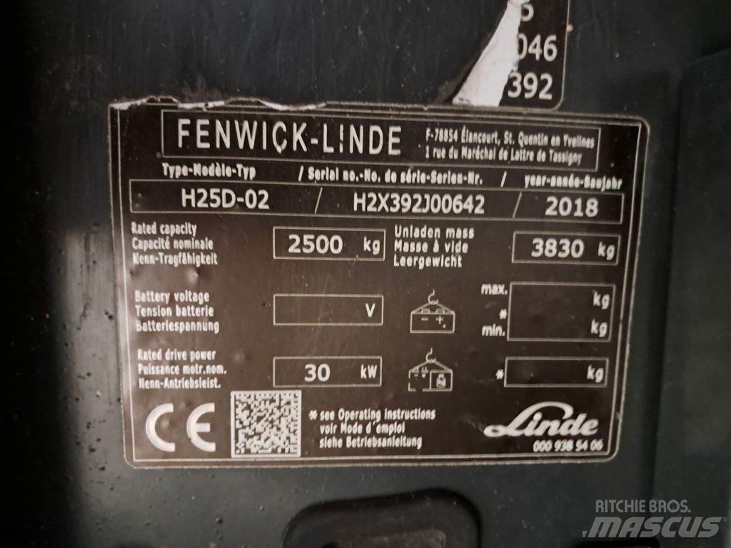 Linde H25D-02 Diesel Forklifts