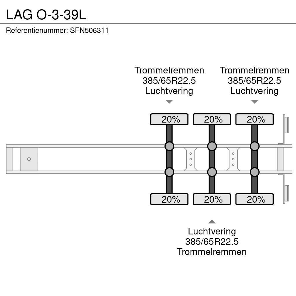 LAG O-3-39L Container trailers