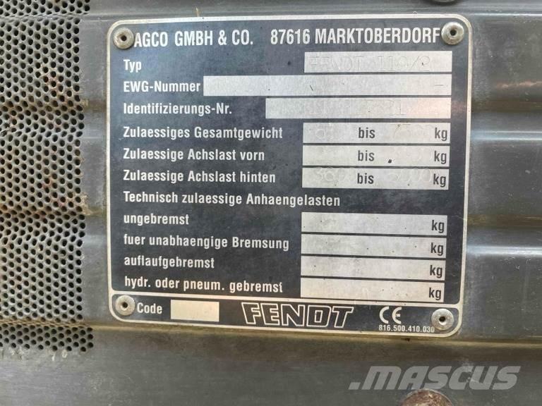 Fendt 309 C Tractors