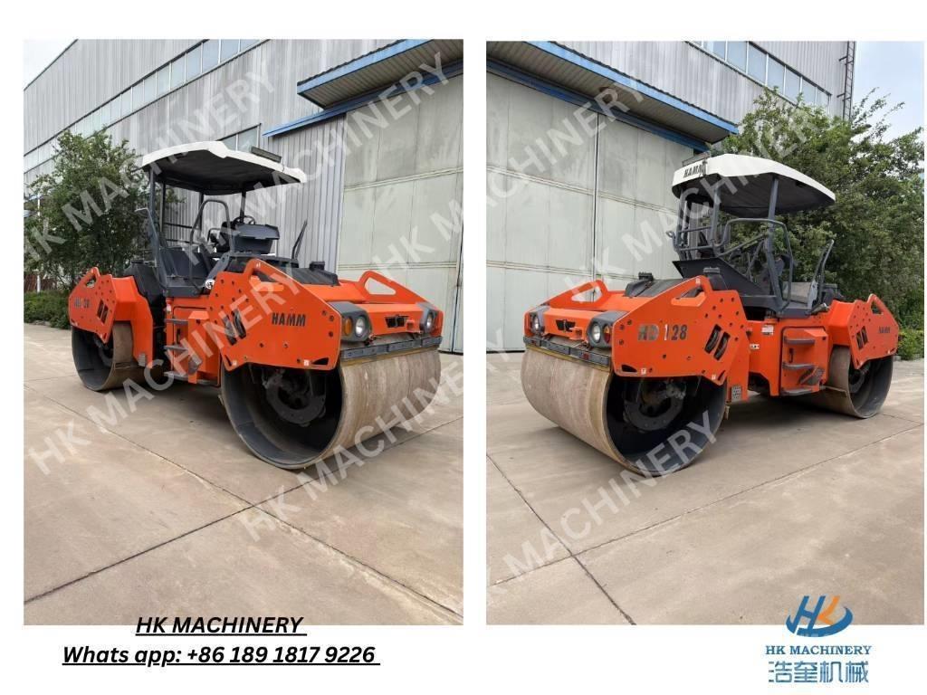 Hamm HD128 Twin drum rollers