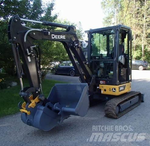 John Deere 26G Mini Excavators <7t (Mini Diggers)