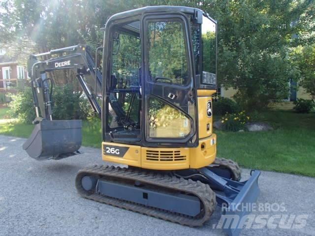 John Deere 26G Mini Excavators <7t (Mini Diggers)