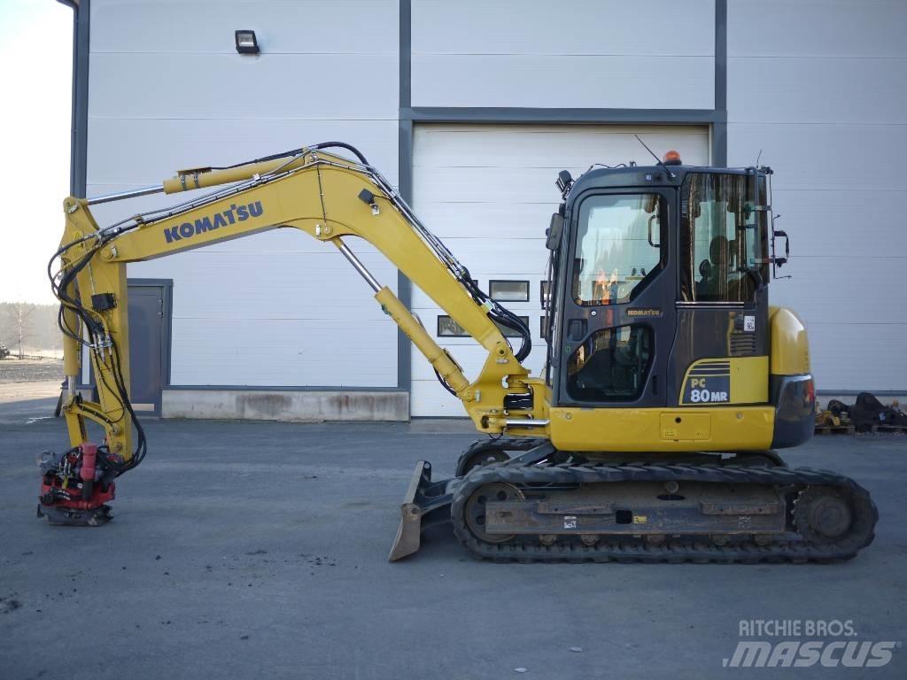 Komatsu PC 80 MR-3 Mini excavators  7t - 12t