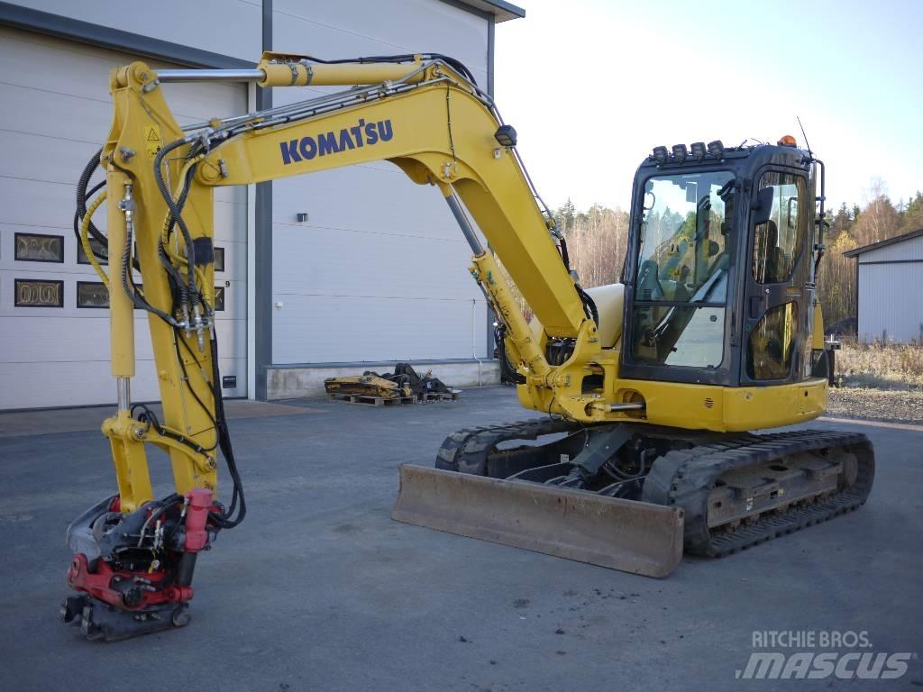 Komatsu PC 80 MR-3 Mini excavators  7t - 12t