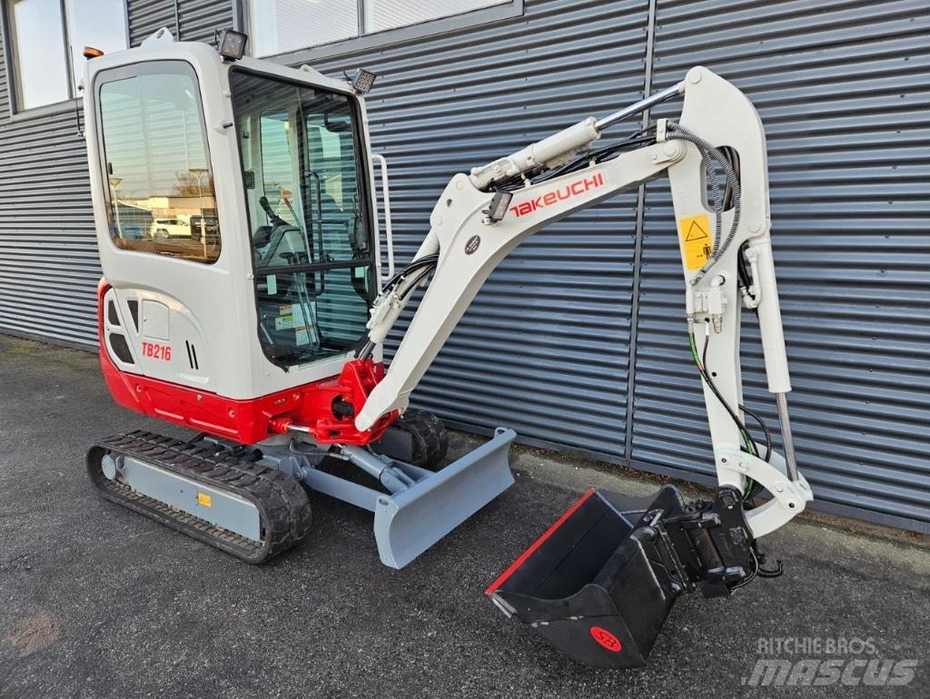 Takeuchi TB 216 Mini Excavators <7t (Mini Diggers)