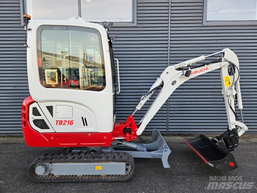 Takeuchi TB 216 Mini Excavators <7t (Mini Diggers)
