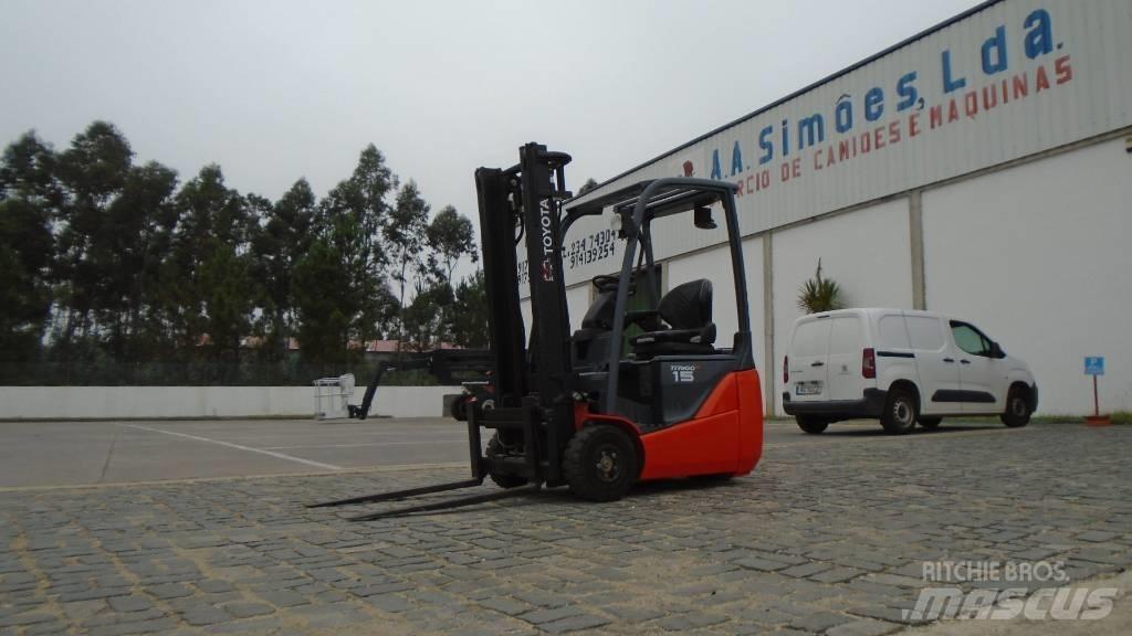 Toyota 8 FB E 15 Electric Forklifts