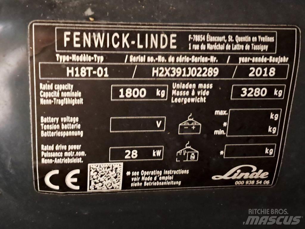 Linde H18T-01 LPG trucks