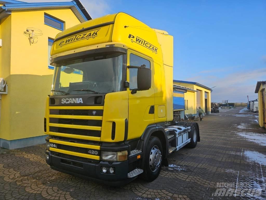Scania 124 L 420 Conventional Trucks / Tractor Trucks