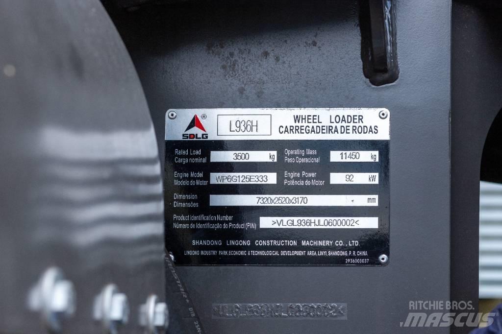 SDLG 936H Wheel Loaders