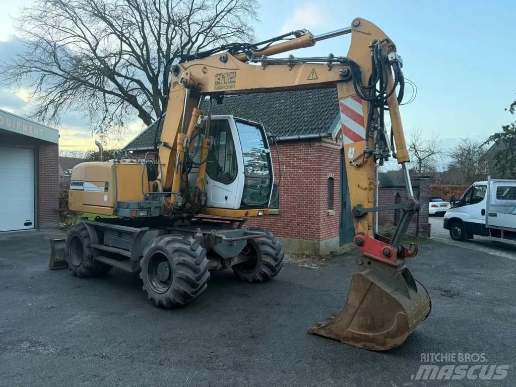 Liebherr A312 Wheeled Excavators