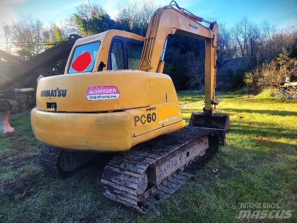 Komatsu PC 60-7E Crawler excavators