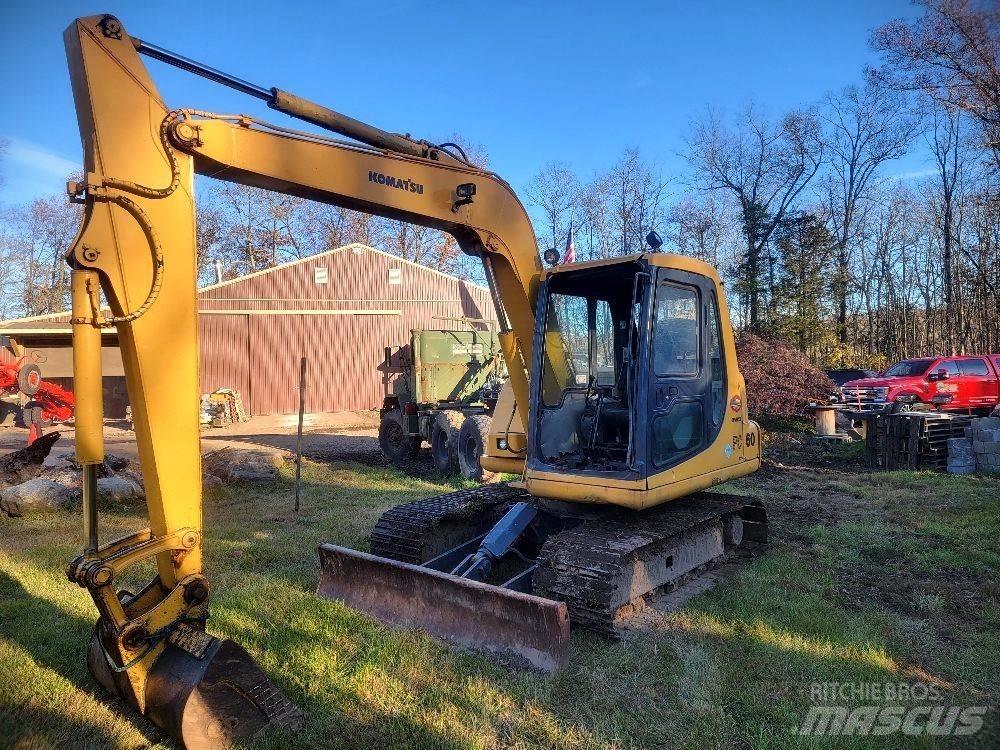 Komatsu PC 60-7E Crawler excavators